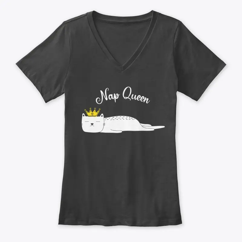 Nap Queen - Cat with Crown