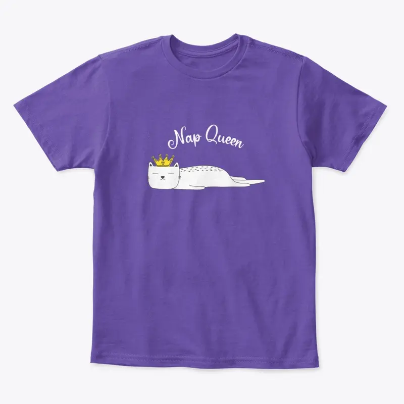 Nap Queen - Cat with Crown