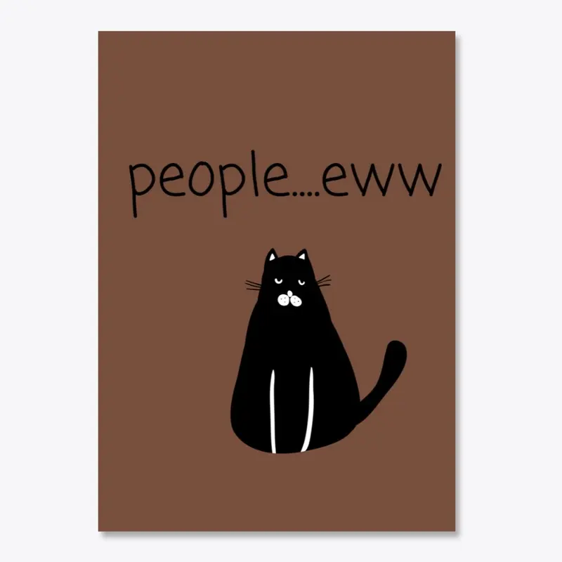 People....Eww - Black Cat 